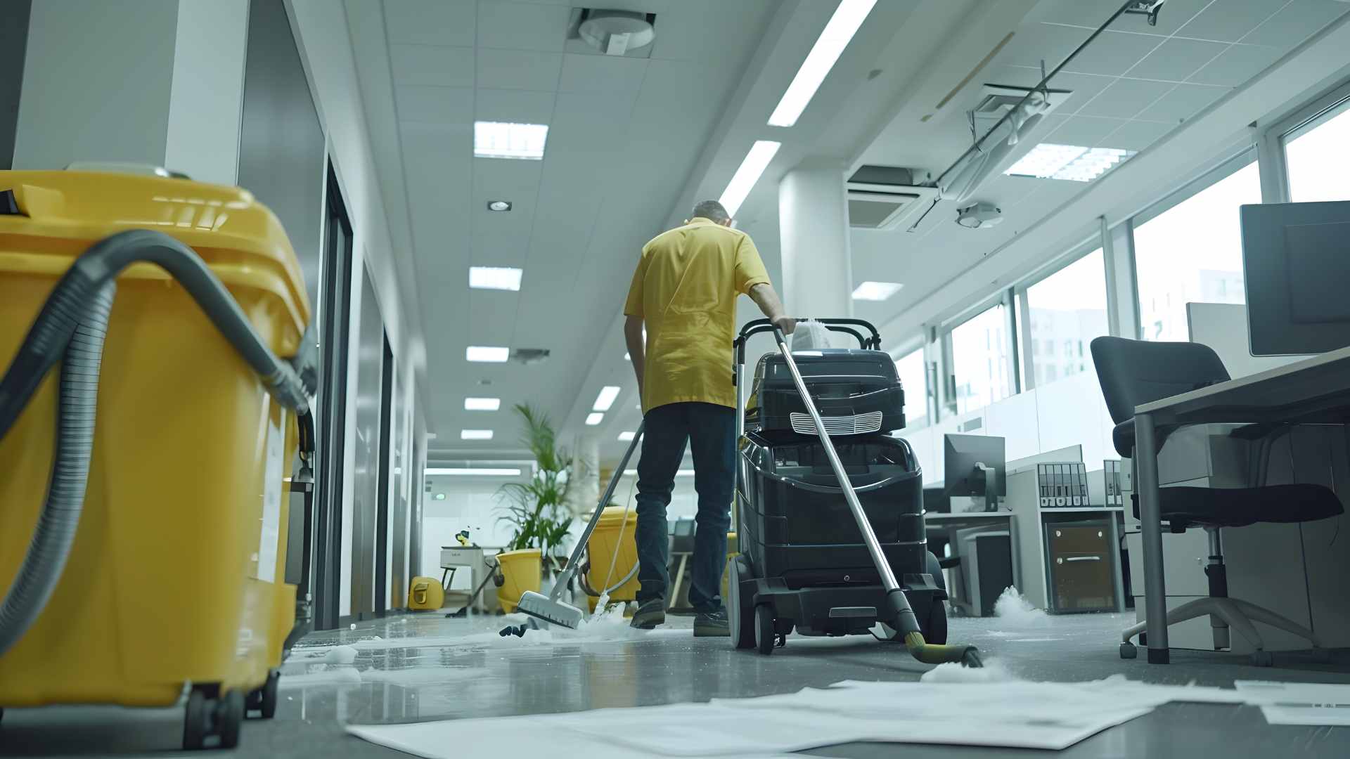 כמה פעמים בשבוע צריך לנקות את המשרד