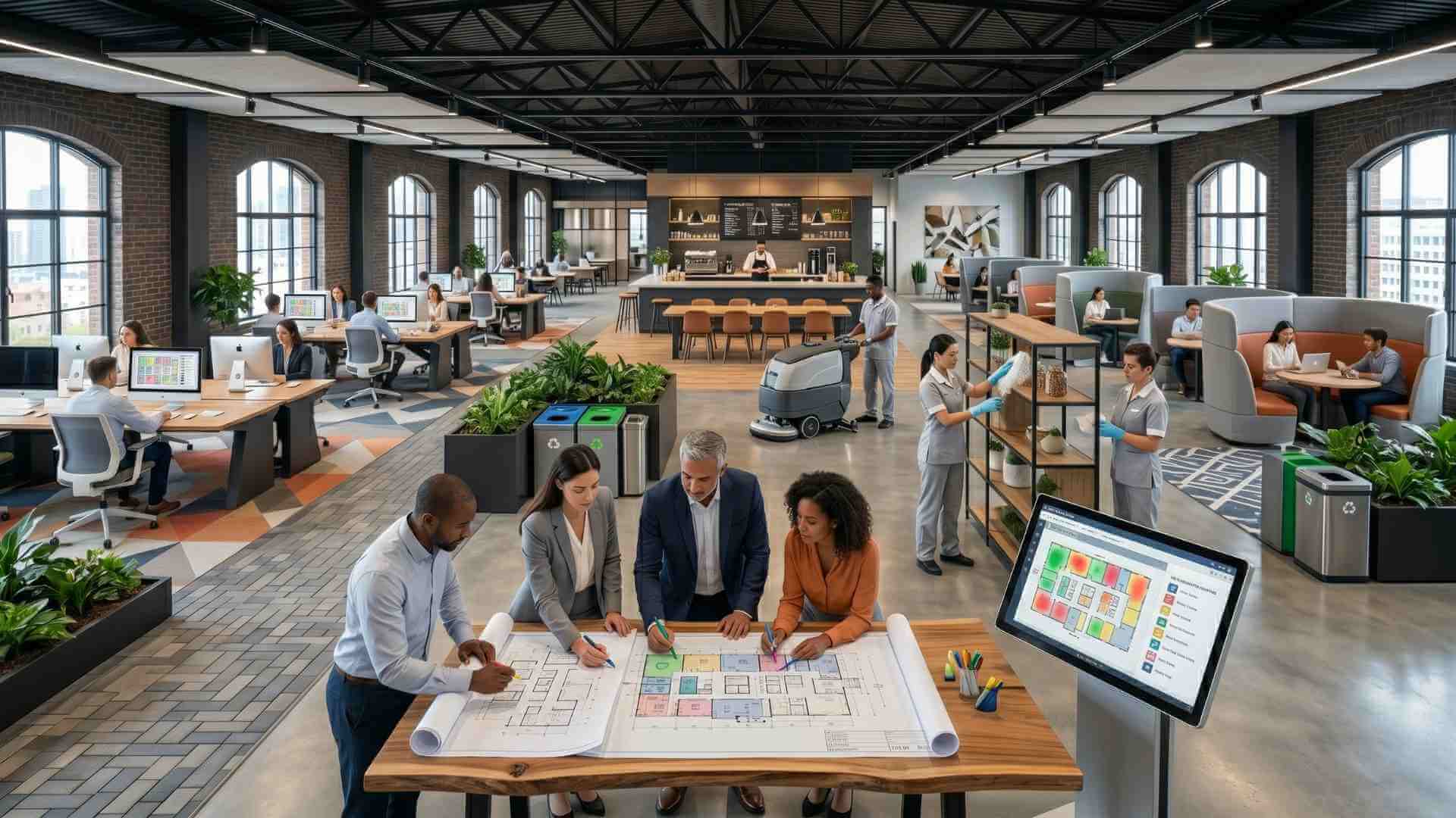 איך לבנות תוכנית ניקיון מותאמת לגודל המשרד